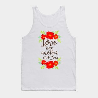 Love One Another - Bible Verse John 13:34 Tank Top